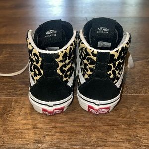 Leopard Hightop Vans - Toddler 10.5